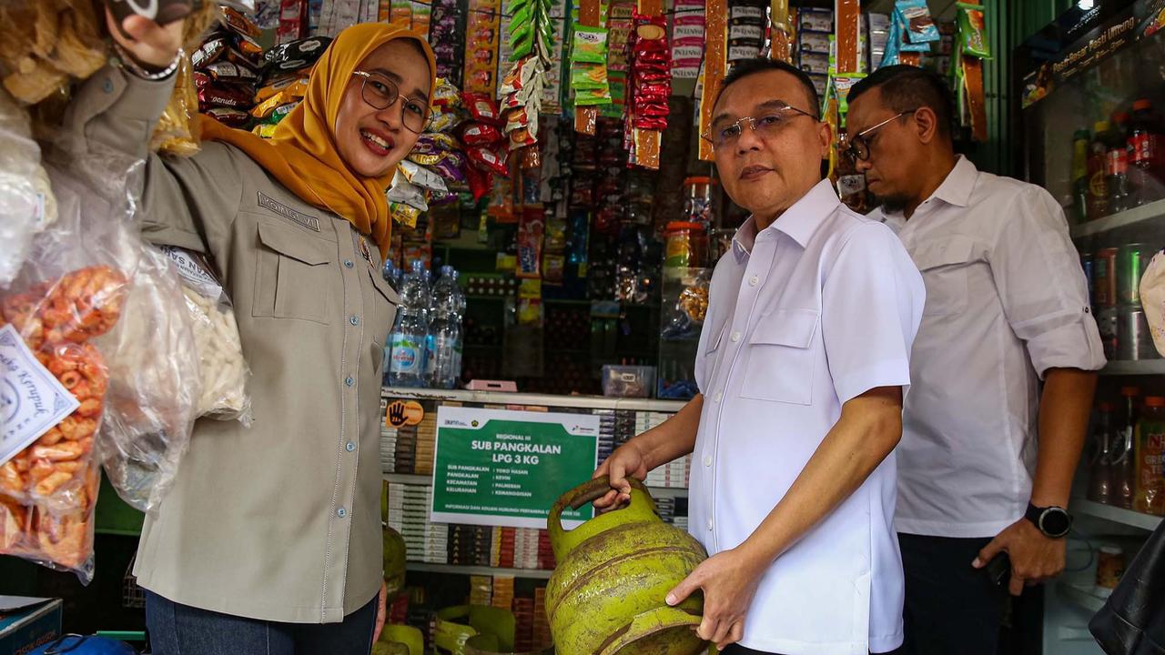 Daso Sidak Ketersediaan Gas LPG 3 KG
