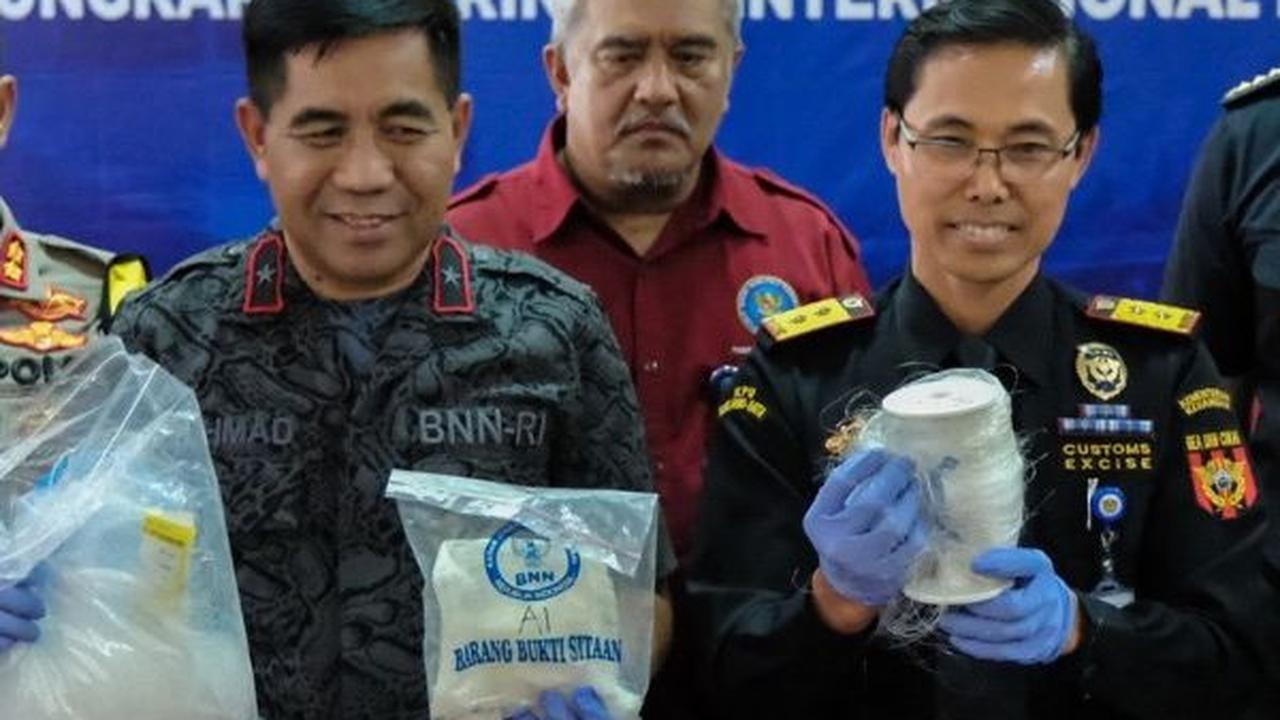 Sabu dari Kamerun Diselundupkan dalam Gulungan Senar Pancing di Bandara Soekarno-Hatta