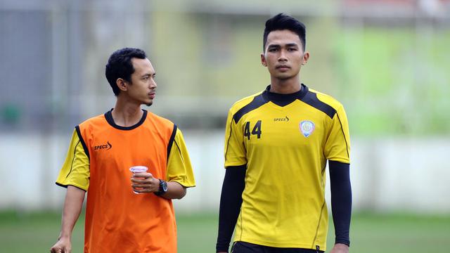 Bek Arema FC Bagas Adi Nugroho (Kanan / Liputan6.com / Rana Adwa)