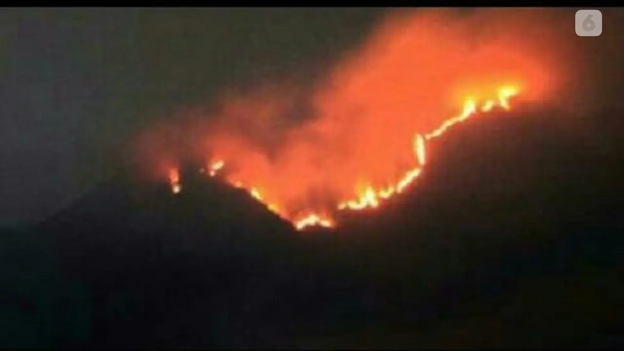 sumbing terbakar