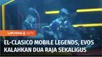 Duel panas antara RRQ Hoshi dan Evos Legends dalam turnamen Mobile Legends Premier League Indonesia. Big match berjuluk El-Clasico ini dimenangkan Evos dengan skor 2-0, Raja Langit, julukan RRQ, turun klasemen.