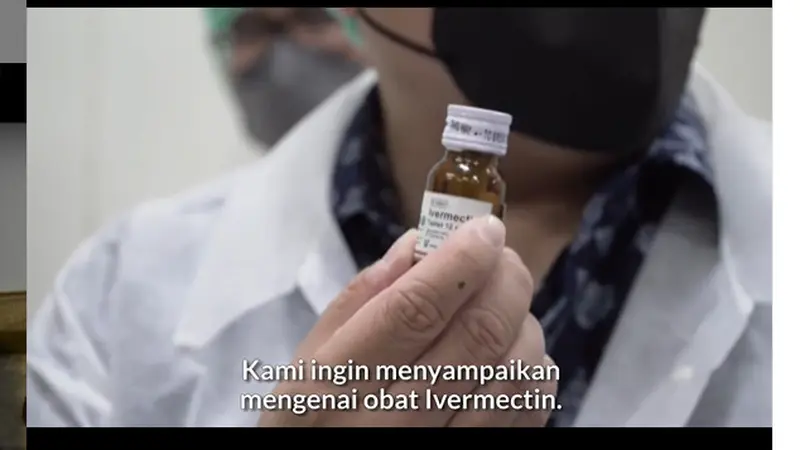 Obat  Ivermectin. Instagram @erickthohir