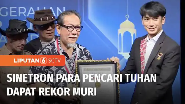 Sinetron Para Pencari Tuhan mendapatkan penghargaan dari Museum Rekor Indonesia atau MURI sebagai sinetron religi terpanjang di Indonesia. PPT sudah tayang selama 15 tahun terakhir dan akan kembali hadir pada ramadhan mendatang untuk ke-16 kalinya.