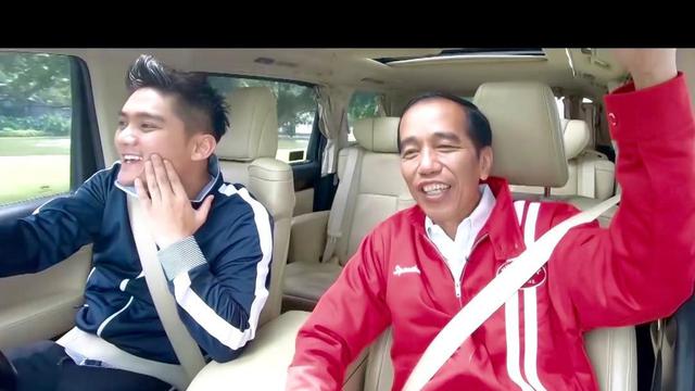 Boy William dan Presiden Jokowi