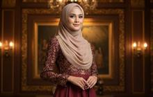 7 Model Gamis Kombinasi Batik buat Wanita Berhijab