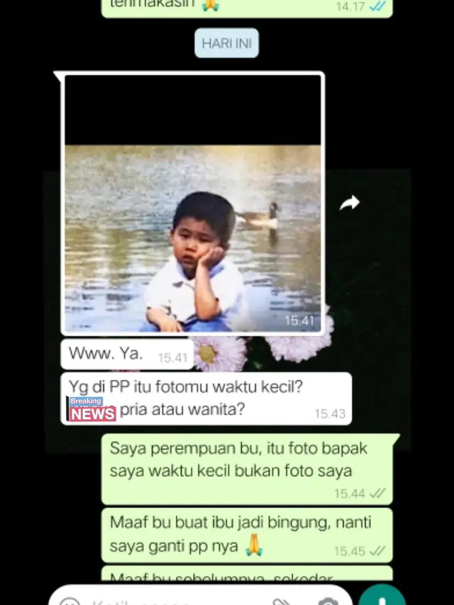 Kocak, 6 Chat Guru dan Murid Ini Bikin Senyum-senyum Sendiri