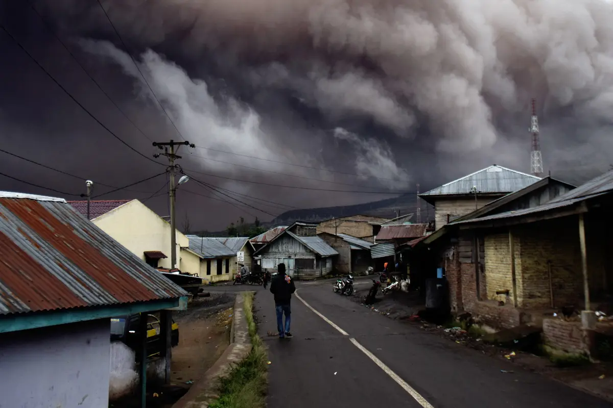 Gunung Sinabung Erupsi