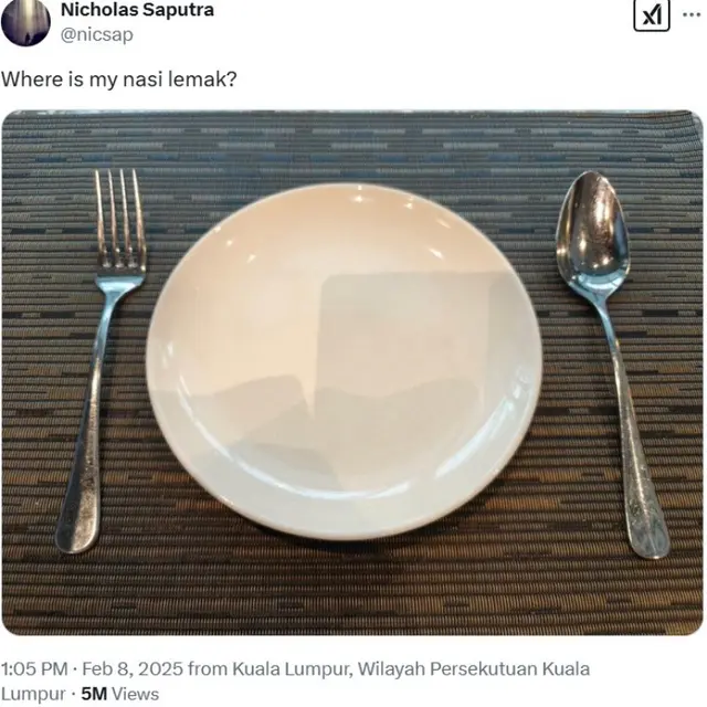 Nicholas Saputra Bikin Heboh Fans Malaysia Gara-gara Minta Nasi Lemak