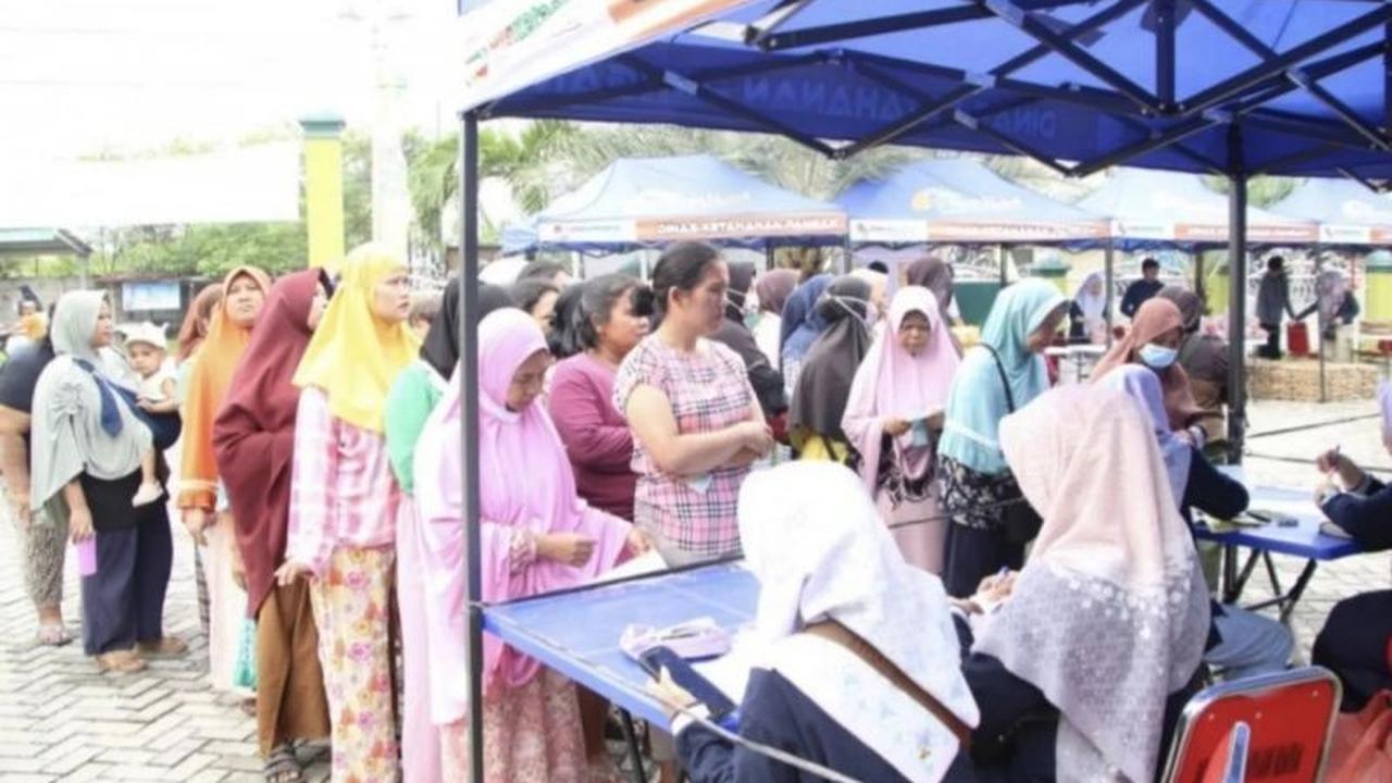 TPID Riau Gelar Operasi Pasar Murah di Dua Kabupaten, Jaga Stabilitas Harga Jelang Idul Fitri