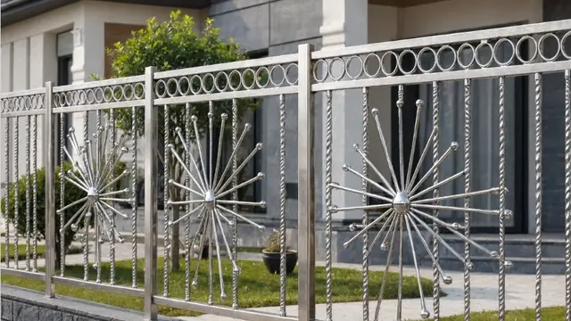 Inspirasi Model Pagar Stainless (AI Generated)