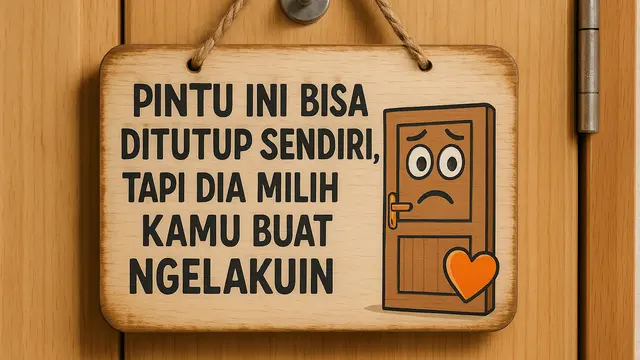 8 Inspirasi Papan Pengumuman Lucu tapi Pesannya Ngena Banget, Bikin Senyum Sekaligus Sadar