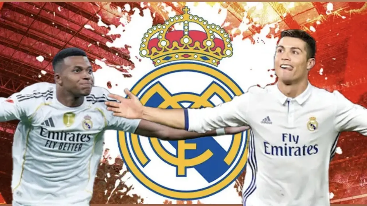 Kylian Mbappe, Cristiano Ronaldo, Real Madrid