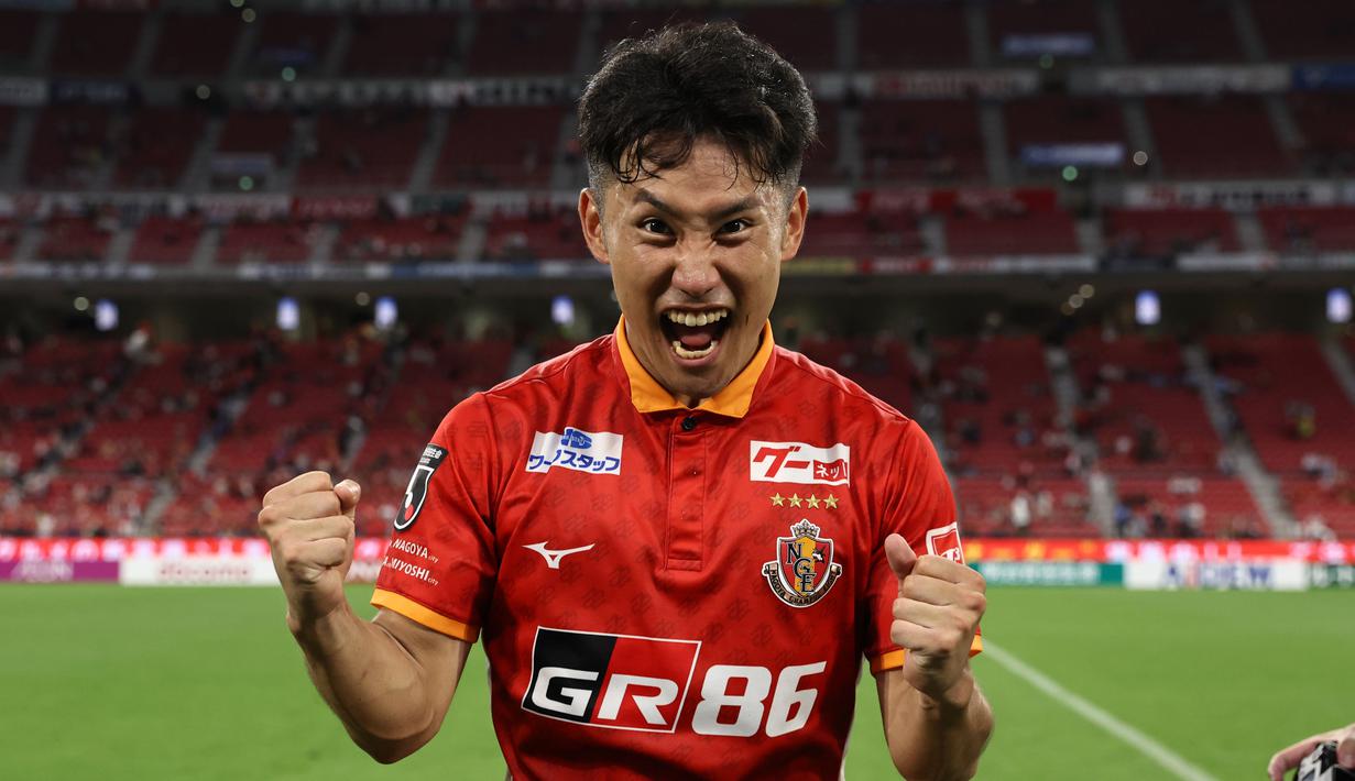 Selanjutnya ada bek sayap Ryoya Morishita (26 tahun) yang menjadi andalan Nagoya Grampus musim ini. Ia kembali dipanggil Moriyasu setelah menjalani debutnya melawan El Salvador pada laga persahabatan bulan Juni lalu, satu-satunya caps yang ia miliki hingga sekarang. (Dok. J.League)