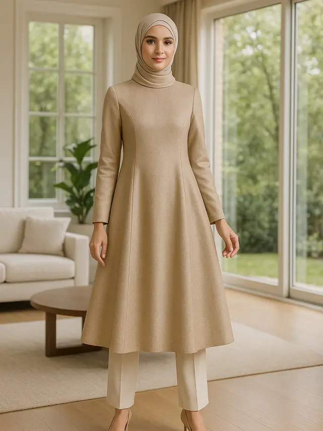 Model Baju Hijab Terbaru yang Fashionable, Cocok untuk Ibu-Ibu Modern