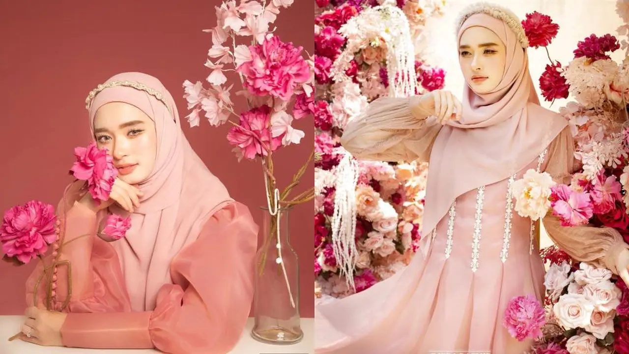 6 Potret Inara Rusli Bergaya Dreamy Jalani Pemotretan Perdana Usai Lepas Cadar, Ramai Dipuji bak Eonnie Korea