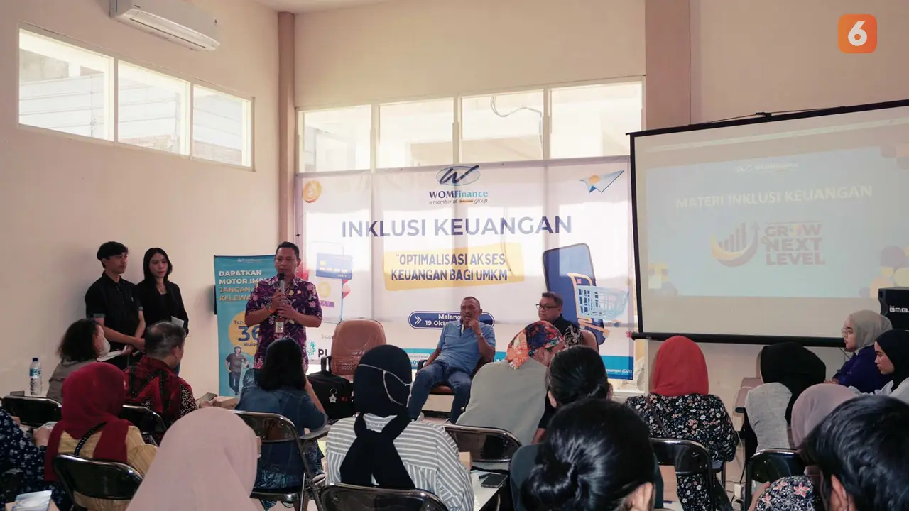 WOM Finance Gelar Pelatihan UMKM Melek Inklusi Keuangan