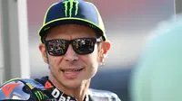 Valentino Rossi belum ingin pensiun dari MotoGP (GIUSEPPE CACACE / AFP)