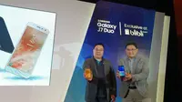 Peluncuran Samsung Galaxy J7 Duo di Jakarta. Liputan6.com/Agustin Setyo Wardani