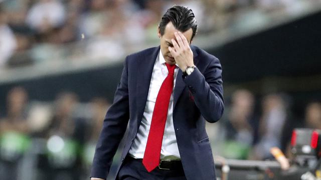 Manajer Arsenal Unai Emery - Liga Europa