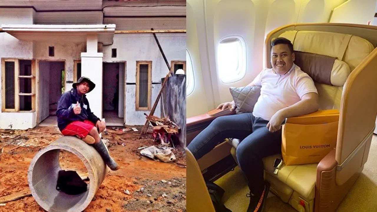 6 Potret Akbar 'Ajudan Pribadi', Dulu Kuli Bangunan Kini Selebgram Bergelimang Harta