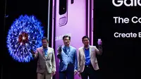 Peluncuran Galaxy S9 di Indonesia di Jakarta, Jumat (9/3/2018). Liputan6.com/ Agustin Setyo Wardani