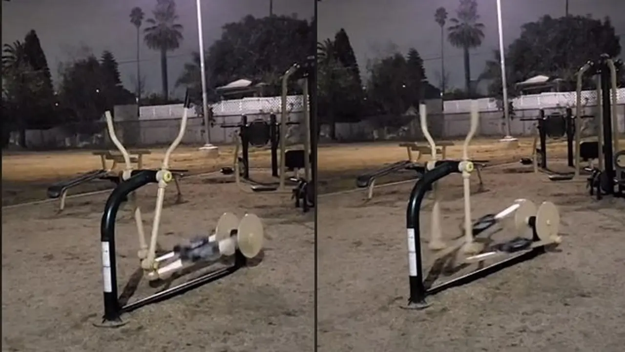 Viral Fenomena Poltergeist di Area Gym Luar Ruangan Ini Bikin Merinding
