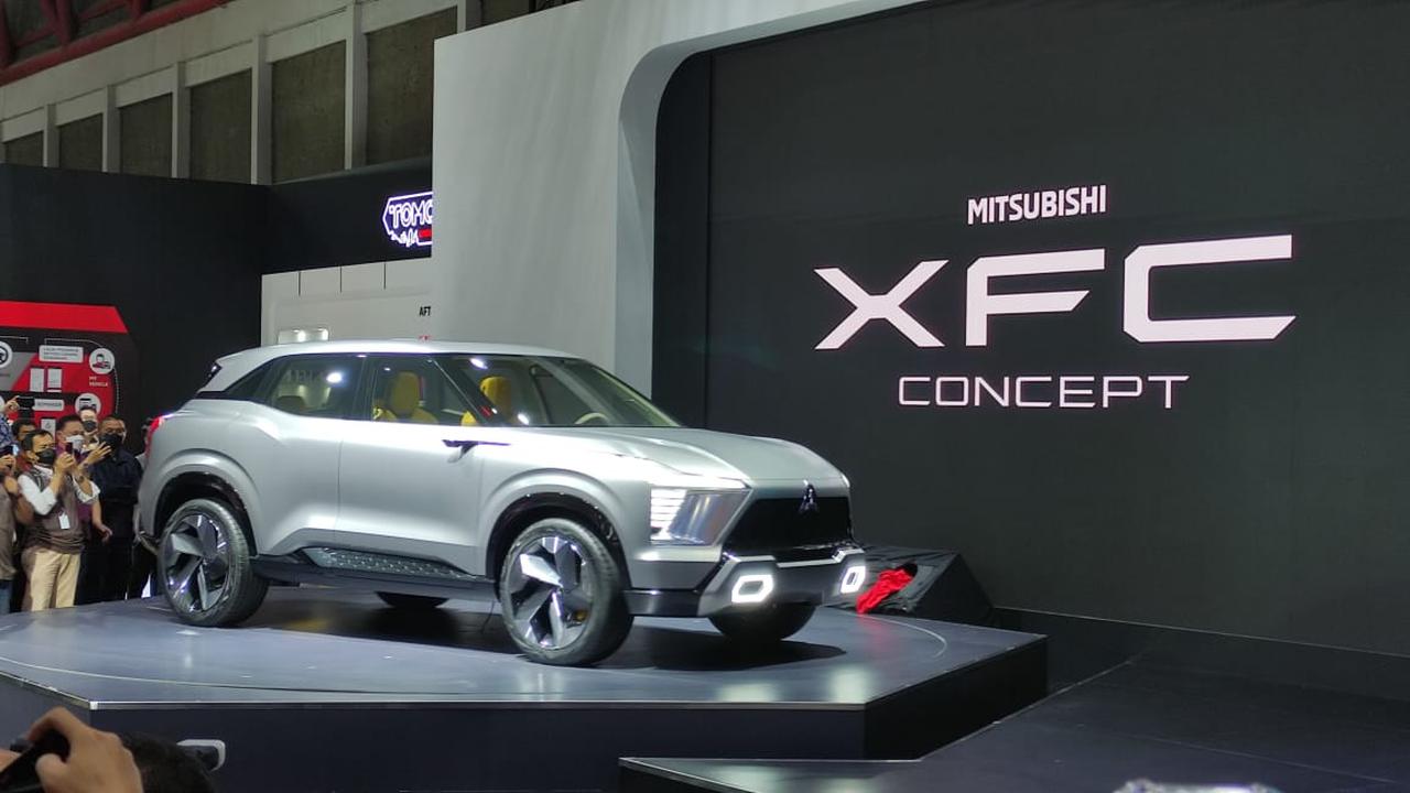 Mitsubishi XFC Concept Gebrak Panggung IIMS 2023