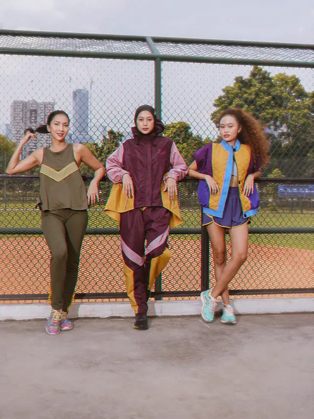 Kolaborasi brand lokal Nona dan Noore pakaian yang bisa dikenakan saat olahraga/dok. Nona dan Noore
