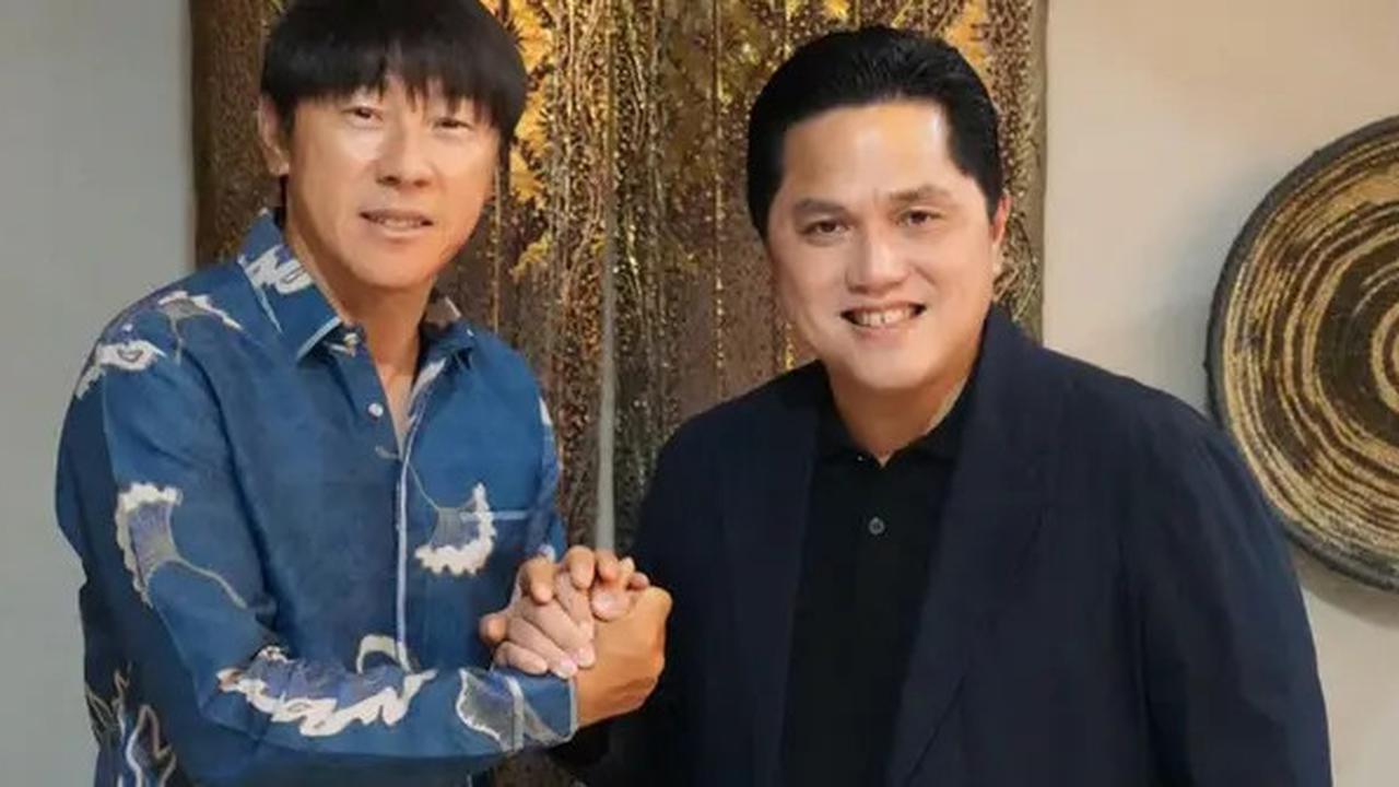 Kata Erick Thohir soal Reaksi Shin Tae-yong Terkejut Mengetahui Timnas Indonesia Pernah Kalah 0-10 dari Bahrain