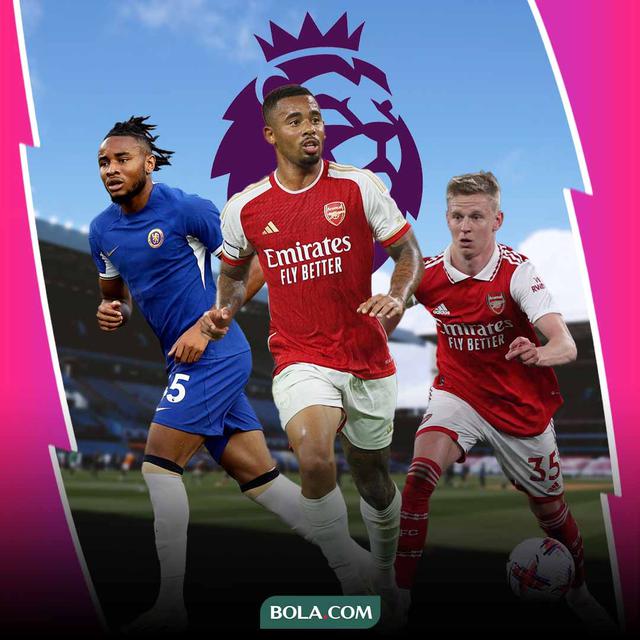 Premier League - Christopher Nkunku, Gabriel Jesus, Oleksandr Zinchenko