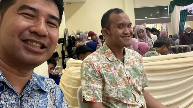 Adul dan Wenty menikah (Instagram/agusbolehsalim)