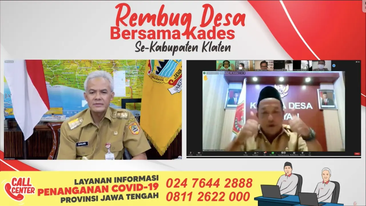 Kades Klaten Mengadu ke Gubernur Ganjar Soal Data Bansos yang Tidak Akurat