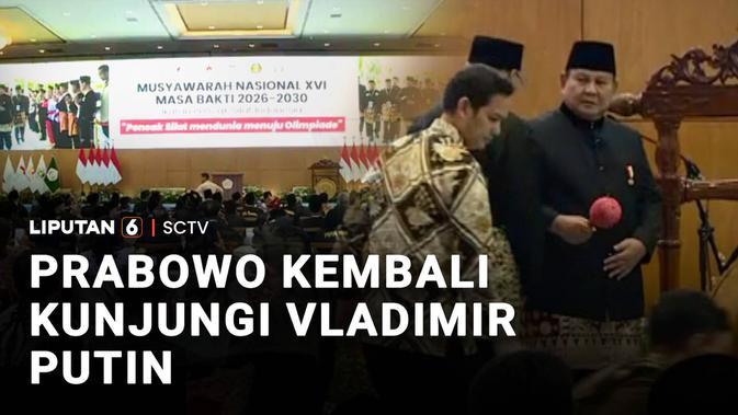 Prabowo kembali Kunjungi Vladimir Putin
