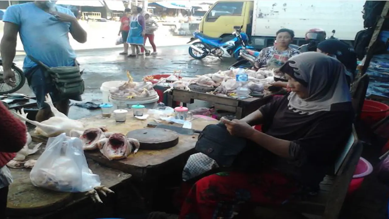 Pedagang Ayam