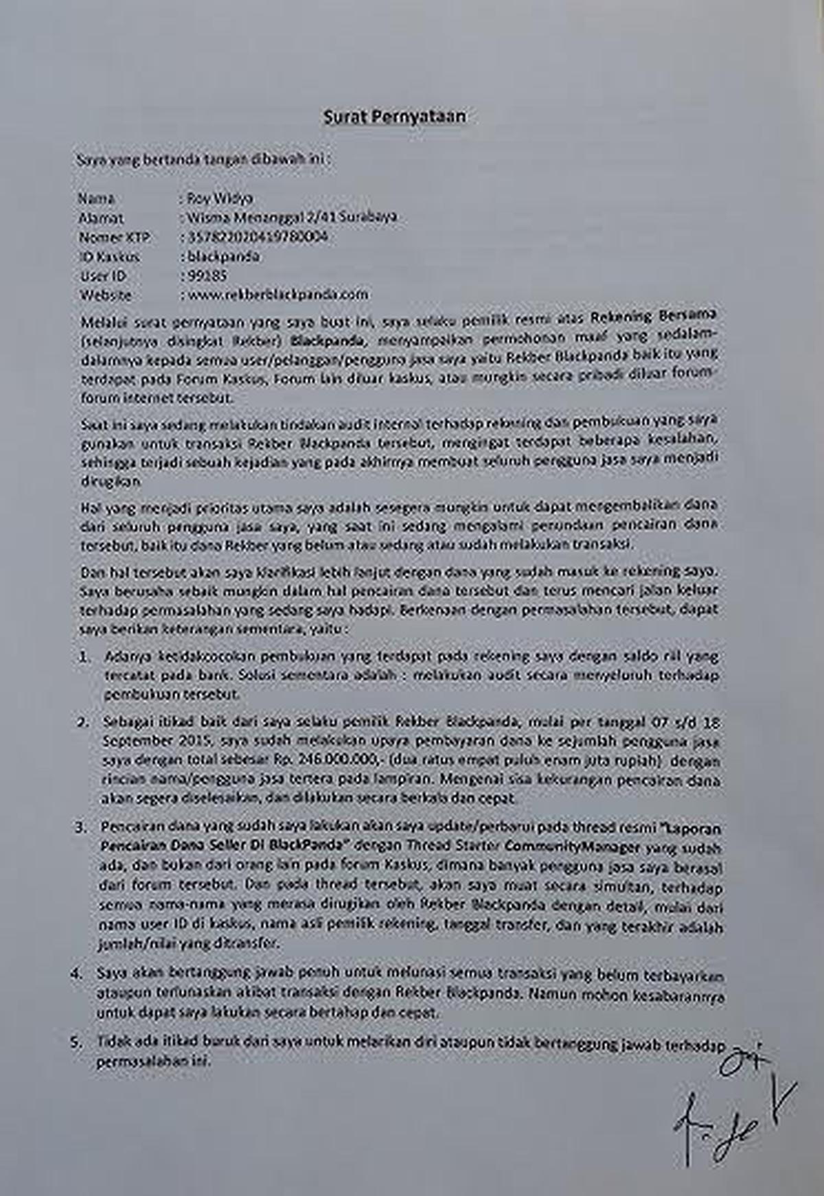 Dok. Istimewa