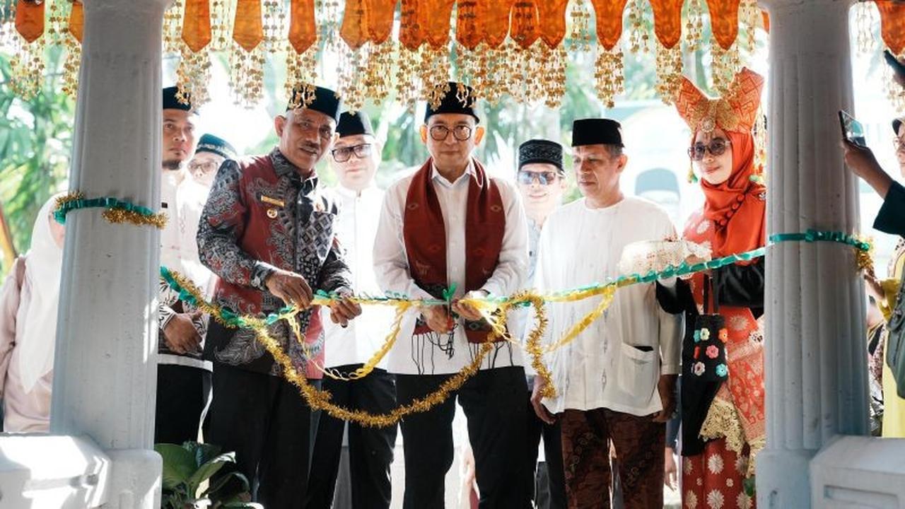 Menbud Fadli Zon Harap Pemugaran Masjid Tuo Ampang Gadang Dorong Ekonomi Warga dan Pariwisata Budaya