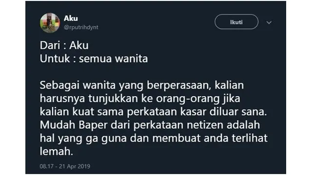 untuk seluruh wanita