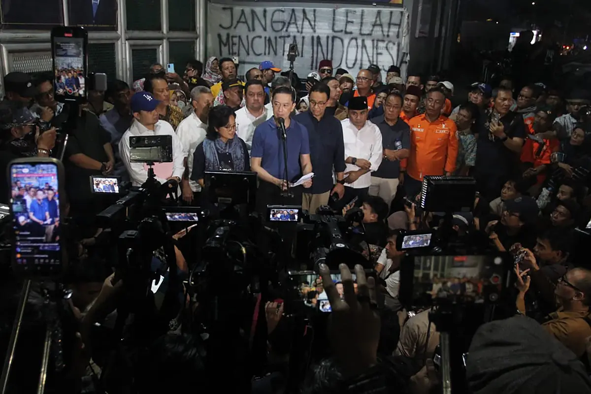 Tom Lembong Bebas dari Penjara Cipinang