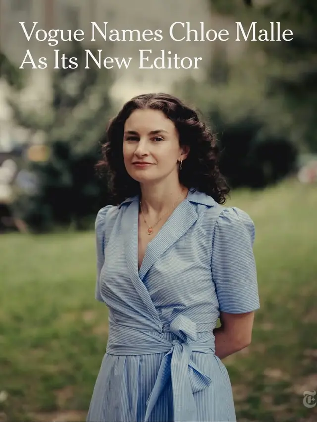 Sah! Chloe Malle Terpilih Jadi Kepala Konten Editorial Vogue AS, Seperti Apa Kompetensinya?