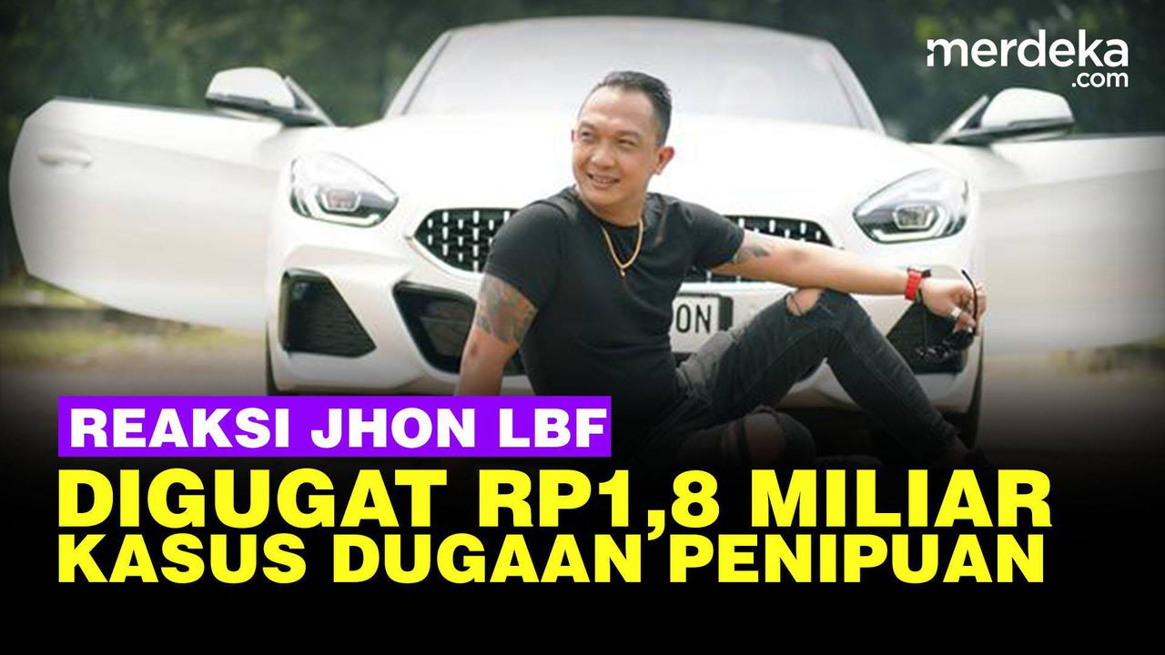 VIDEO: Jawaban Lengkap Pengusaha Jhon LBF Digugat Atas Dugaan Penipuan Rp1,8 Miliar