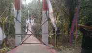 Viral Jembatan Gantung Pongpet Pangandaran Ambruk, TNI AD Beri Penjelasan