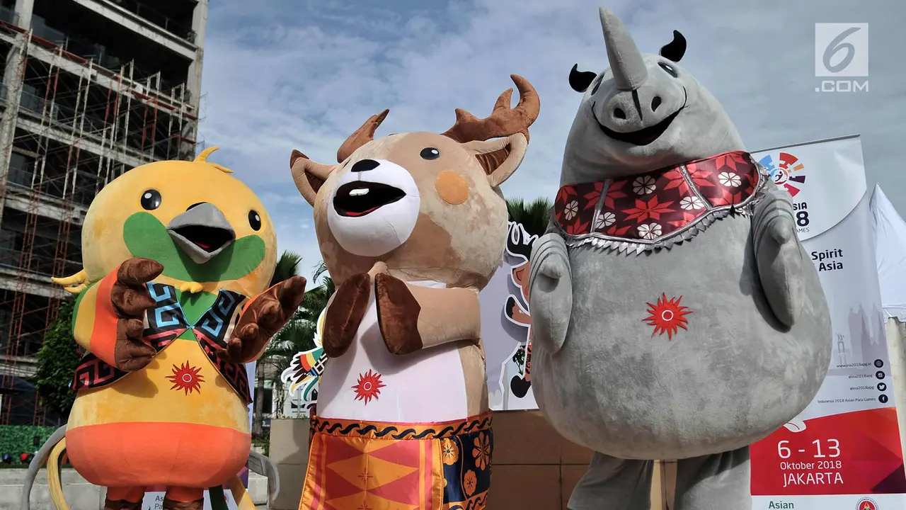 Maskot Asian Games 2018
