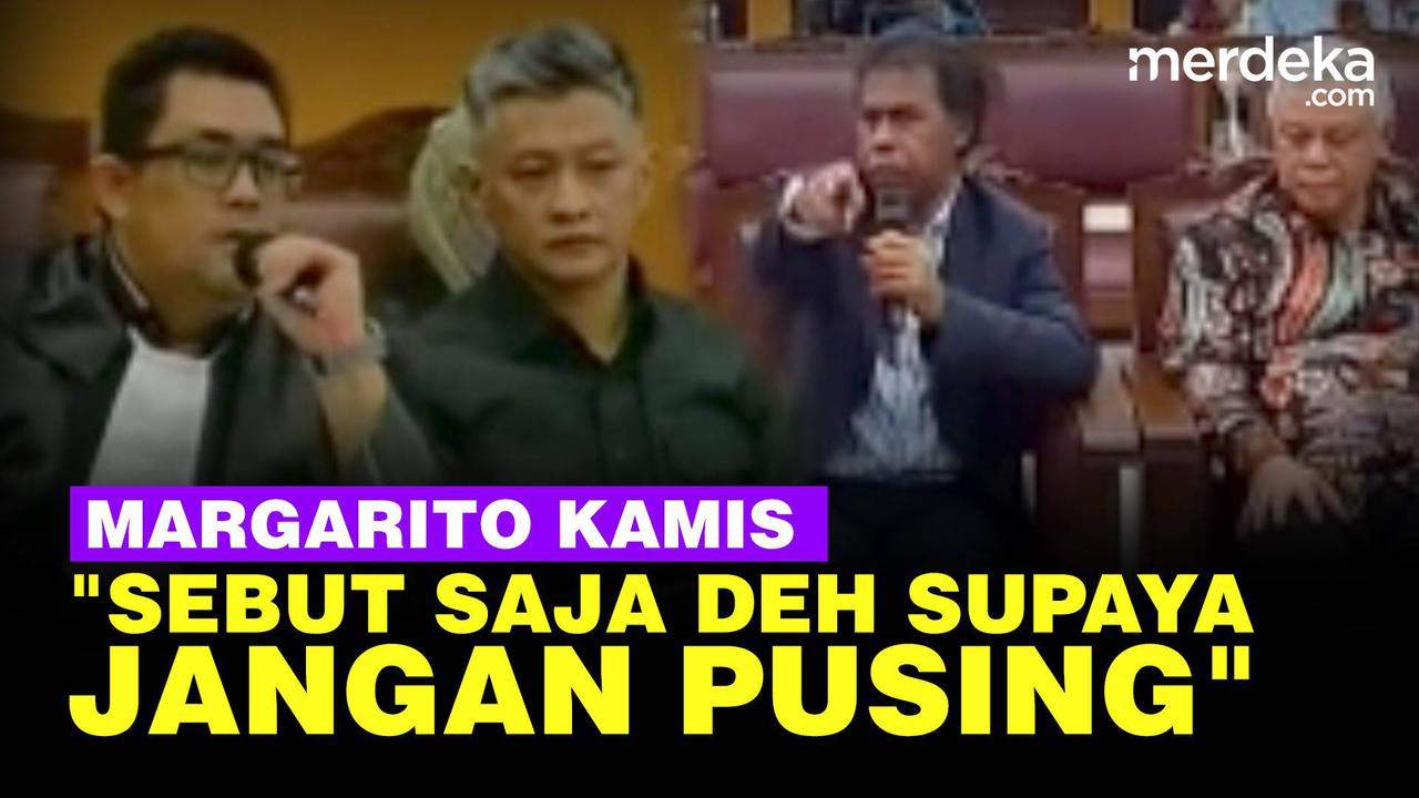 VIDEO: Nada Tinggi Margarito di Sidang Hendra "Sebut Saja Deh Supaya Jangan Pusing!"
