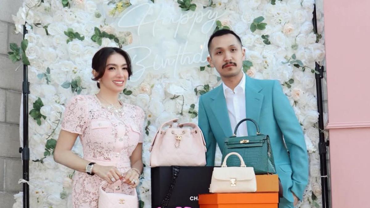 Angel Karamoy Rayakan Ulang Tahun ke-39 di Los Angeles, Tas Branded Hermes hingga Chanel Jadi Kado Branded dari Gusti Ega
