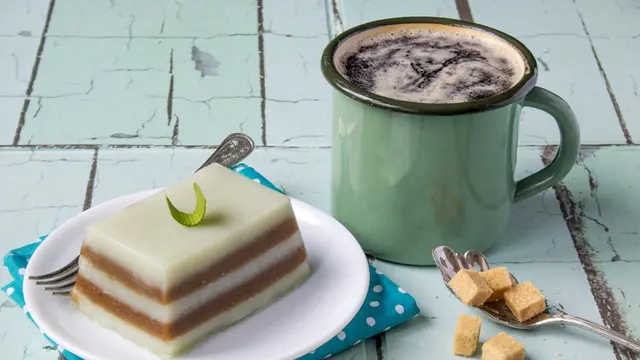 lapis gula merah santan