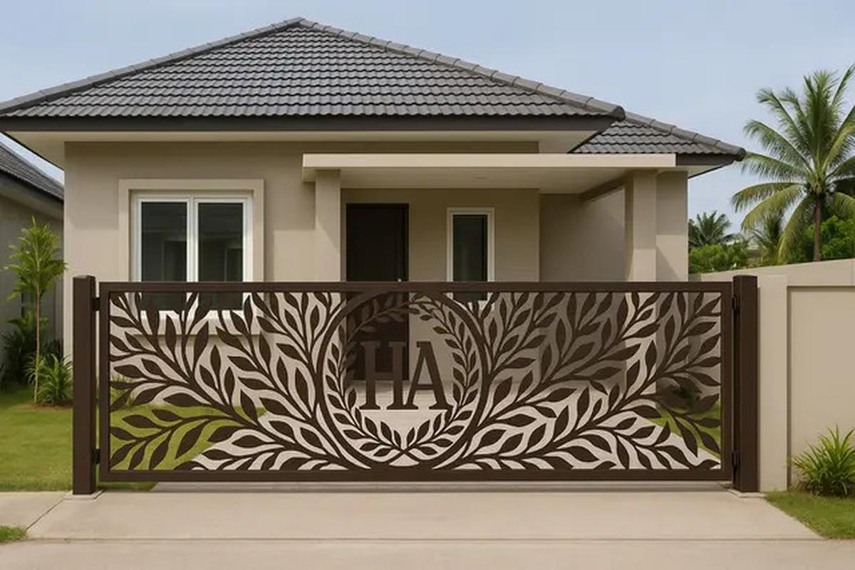 10 Model Pagar Laser Cutting Terbaru, Desain Ini Bikin Rumah Tampak Mewah di 2025