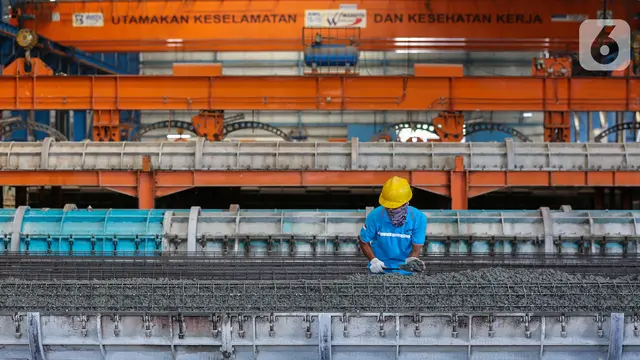 Produksi Beton Menuju New Normal di Plant Karawang PT. Waskita Beton Precast
