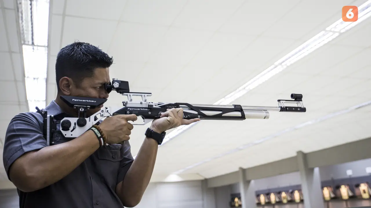 Latihan Menembak Para Games