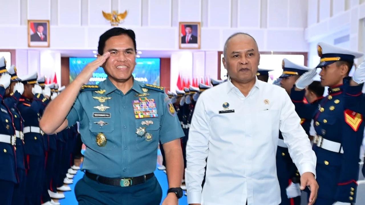 FOTO: Kasal Perkuat Sinergi TNI AL dan BSSN Hadapi Ancaman Siber