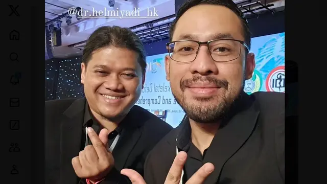 Kabar duka dr Helmiyadi meninggal dunia juga dibagikan rekan sejawatnya dr Asa Ibrahim melalui akun Twitter atau X miliknya @asaibrahim.